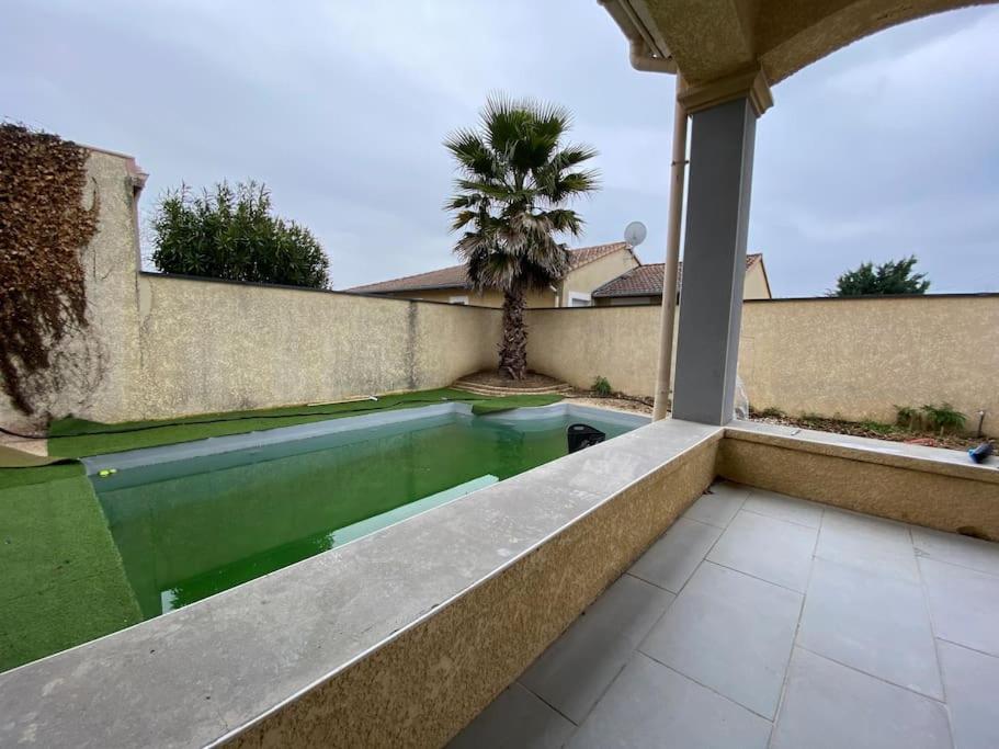 Villa Contemporaine Avec Piscine Роман-сюр-Изер Экстерьер фото